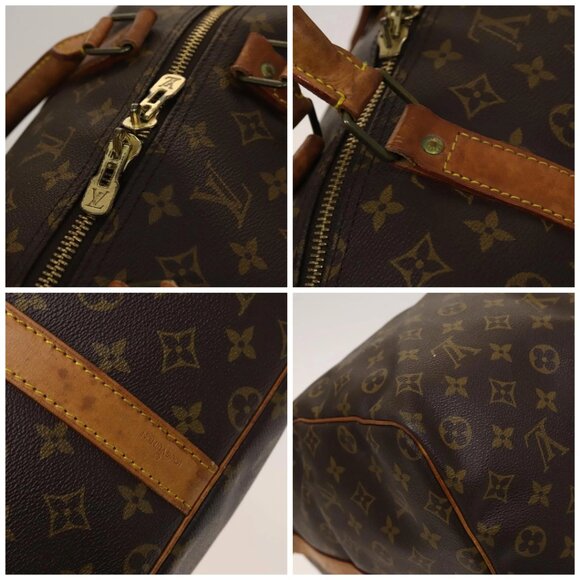 LOUIS VUITTON Monogram Keepall Bandouliere 60 Boston Bag - Picture 10 of 14